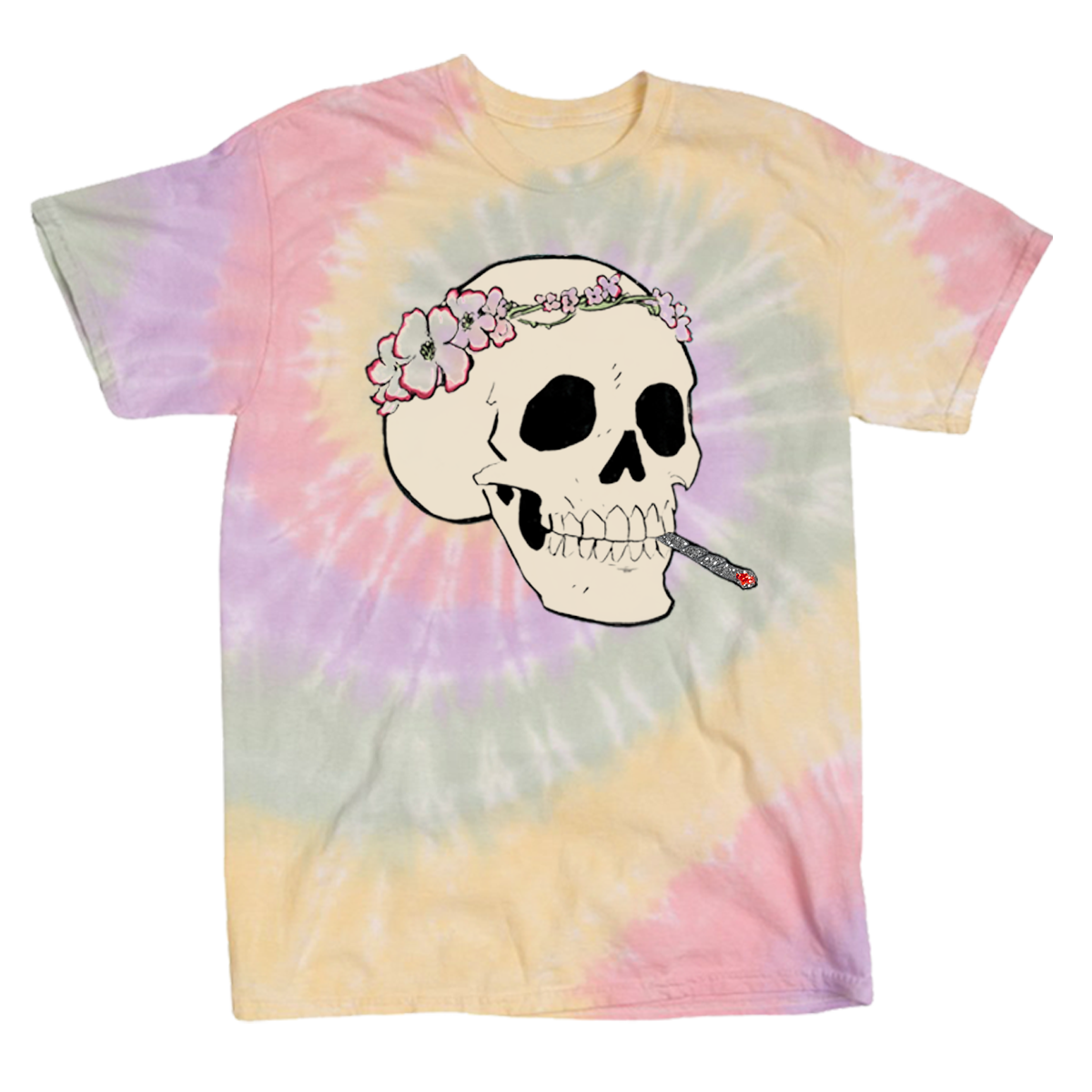 Heads Gonna Roll Tie Dye T-Shirt