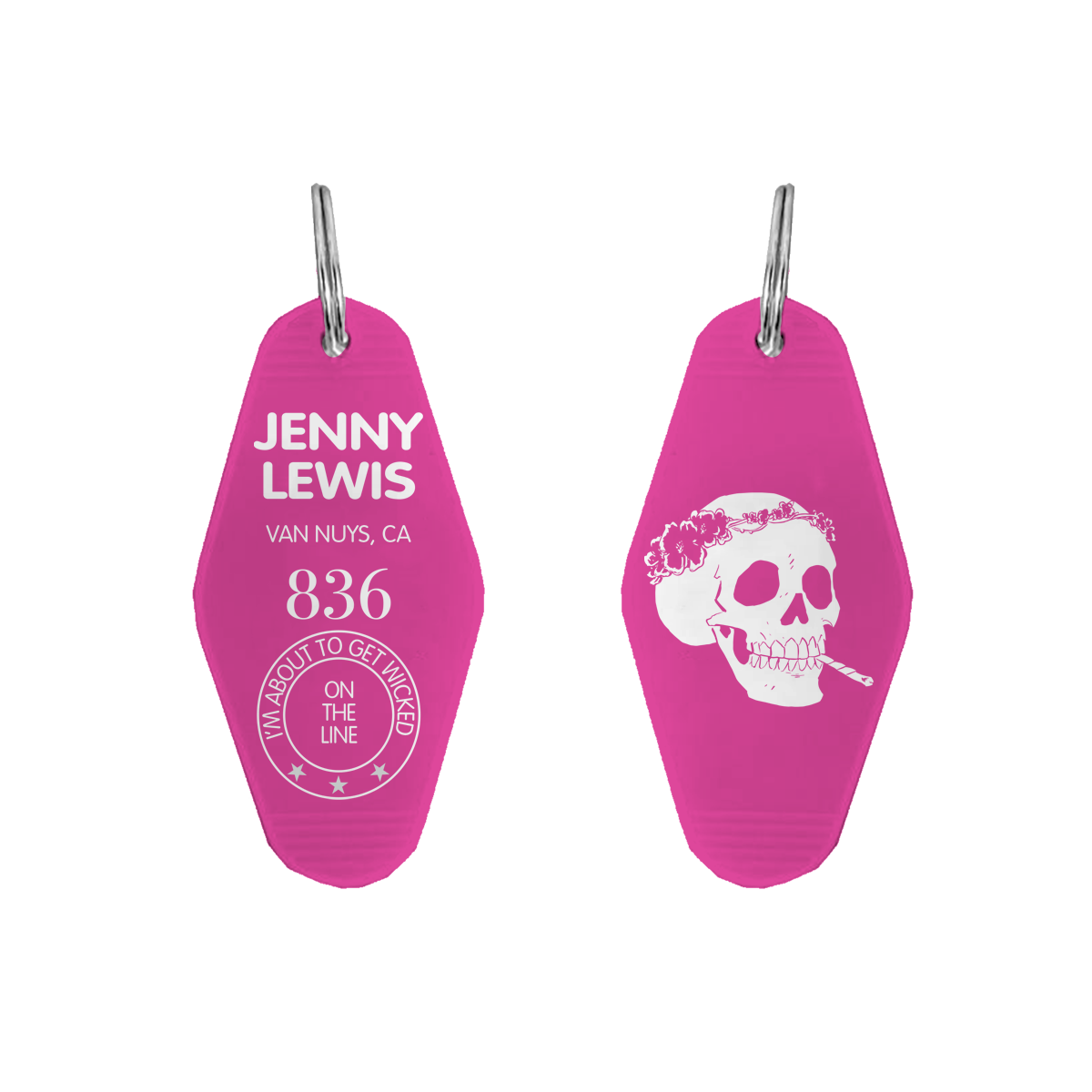 Hotel Keychain - Pink