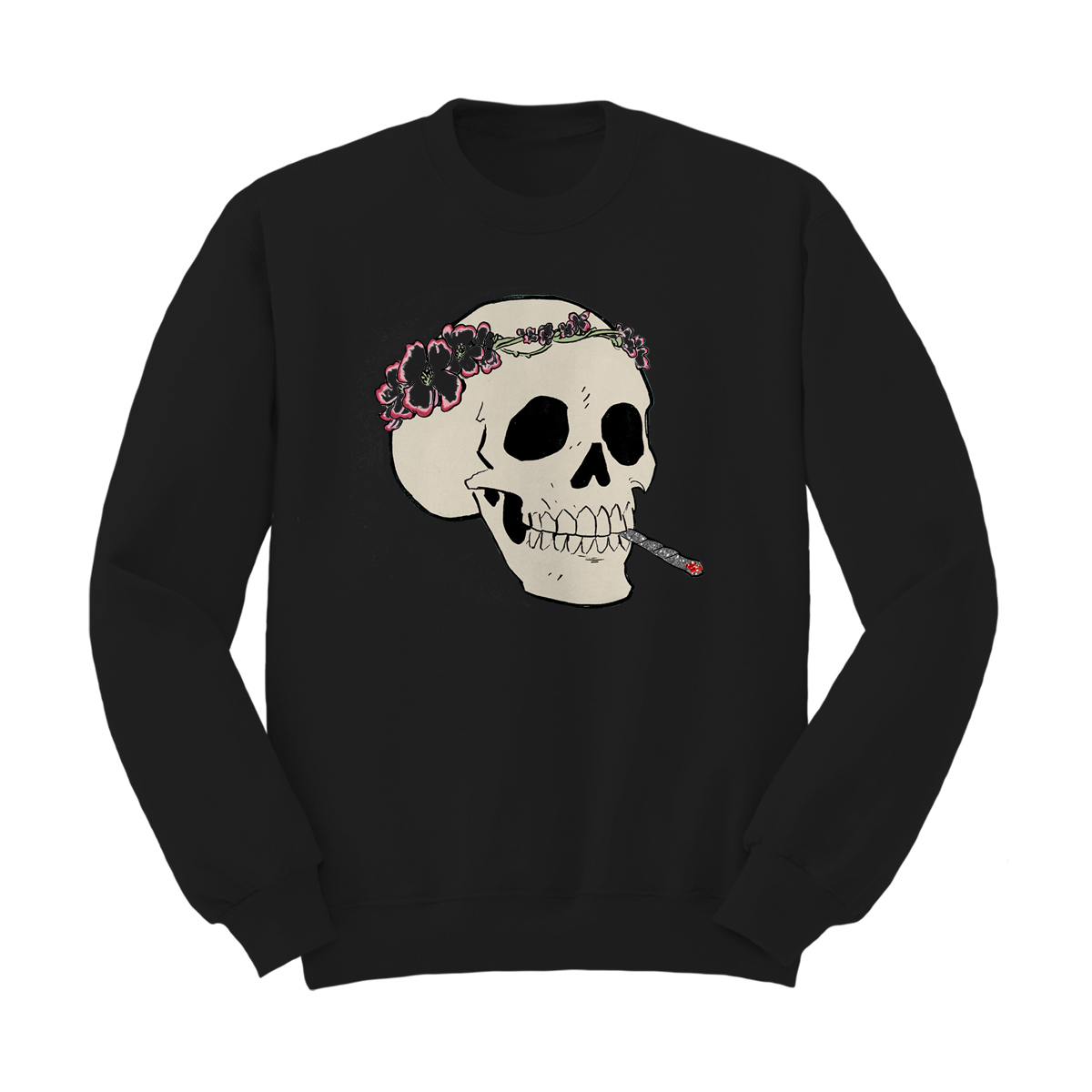 Heads Gonna Roll Crewneck - Black