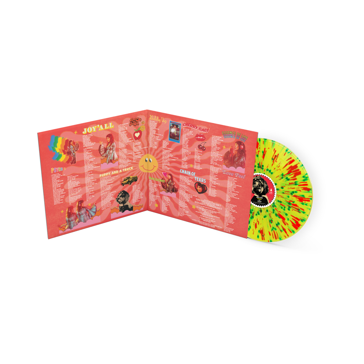 Joy'All Exclusive Splatter LP